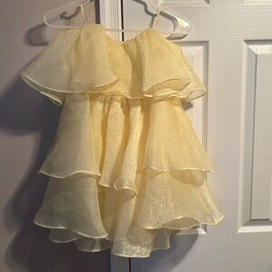 Fashion nova dress - New Joy Ruffle Mini Dress - Yellow-